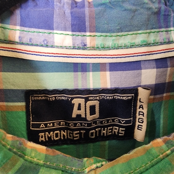 AMONGST OTHERS American Legacy Western Mens L Pear Snap Brushpopper BoxB - Picture 5 of 6